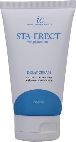 Doc Johnson Sta Erect With Pheromone Sex Delay Cream - Delay and Excite Sprays