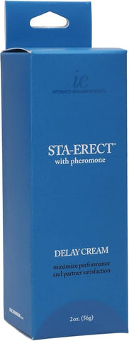 Doc Johnson Sta Erect With Pheromone Sex Delay Cream - Delay and Excite Sprays