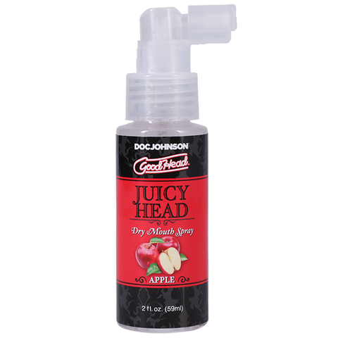 Doc Johnson GoodHead Juicy Head Dry Mouth Spray Enhances Oral Sex Performance - Delay and Excite Sprays