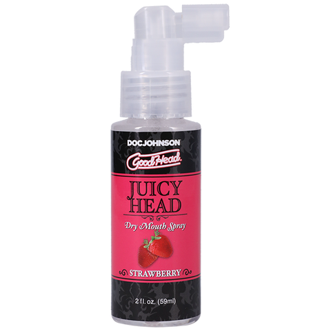 Doc Johnson GoodHead Juicy Head Dry Mouth Spray Enhances Oral Sex Performance - Delay and Excite Sprays