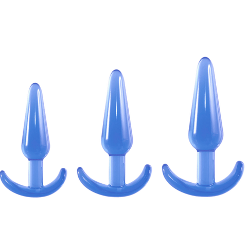 NANMA Corporation Excellent Power Butt Fantasy Triple Tapered Butt Plug Set - Butt Plugs