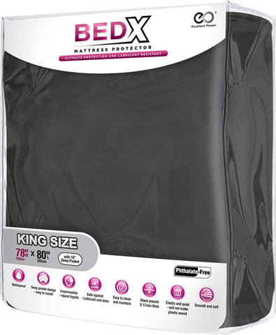 NANMA Corporation Excellent Power Bed X Mattress Protector with Vibrating Ring - Party Gifts and Novelties