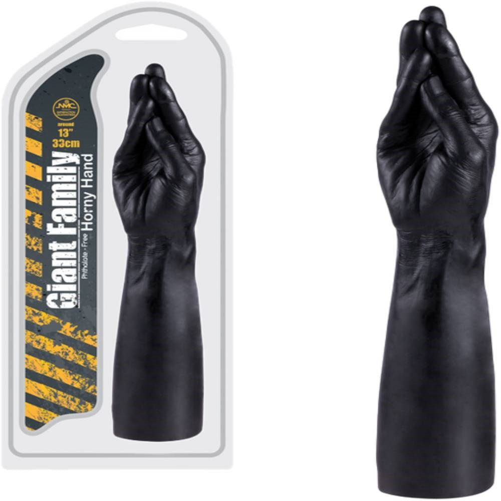 Giant Family 13 Inches Horny Hand Realistic Dong - - Realistic Dildos