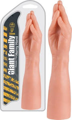 Giant Family 13 Inches Horny Hand Realistic Dong - - Realistic Dildos