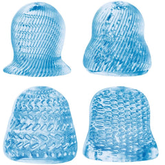 The Fedora 4 in 1 Glans Mens Stroker Set - - Masturbators and Strokers