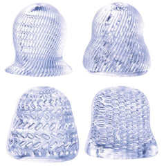 The Fedora 4 in 1 Glans Mens Stroker Set - - Masturbators and Strokers