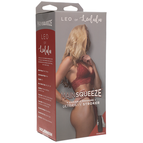 Main Squeeze LEO Of Leolulu Realistic Pussy Mens Stroker - Masturbators and Strokers