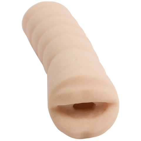 Doc Johnson Quickies To Go ULTRASKYN Male Masturbator Mouth - Masturbators and Strokers