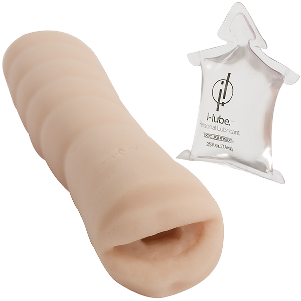 Doc Johnson Quickies To Go ULTRASKYN Male Masturbator Mouth - - Masturbators and Strokers