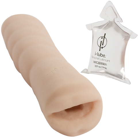 Doc Johnson Quickies To Go ULTRASKYN Male Masturbator Mouth - Masturbators and Strokers