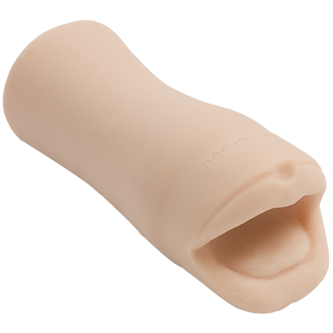 Doc Johnson Palm Pal Natural ULTRASKYN Realistic Male Masturbator Mouth - Masturbators and Strokers