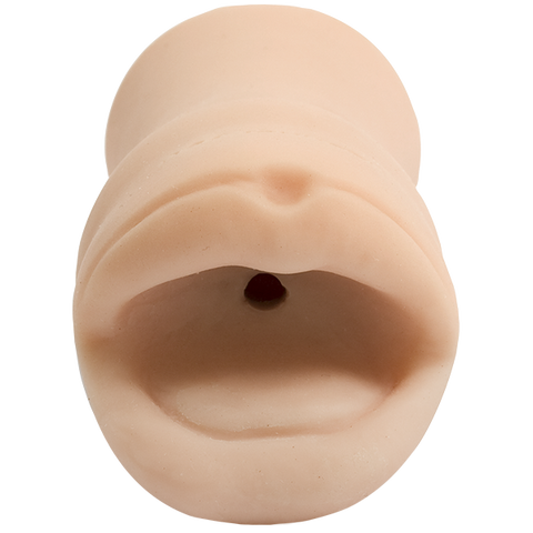 Doc Johnson Palm Pal Natural ULTRASKYN Realistic Male Masturbator Mouth - Masturbators and Strokers