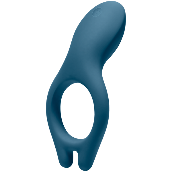 IVibe IRing 10 Function Vibrating Mens Cock Ring Marine Blue - - Vibrating Cock Rings