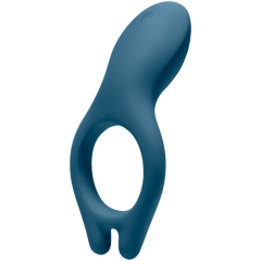 IVibe IRing 10 Function Vibrating Mens Cock Ring Marine Blue - - Vibrating Cock Rings