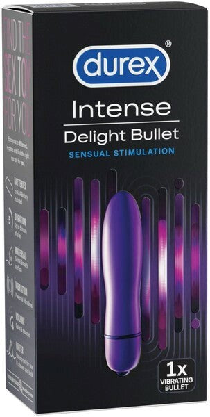 Durex Intense Delight Multi Function Bullet Vibrator - - Bullet Vibrators
