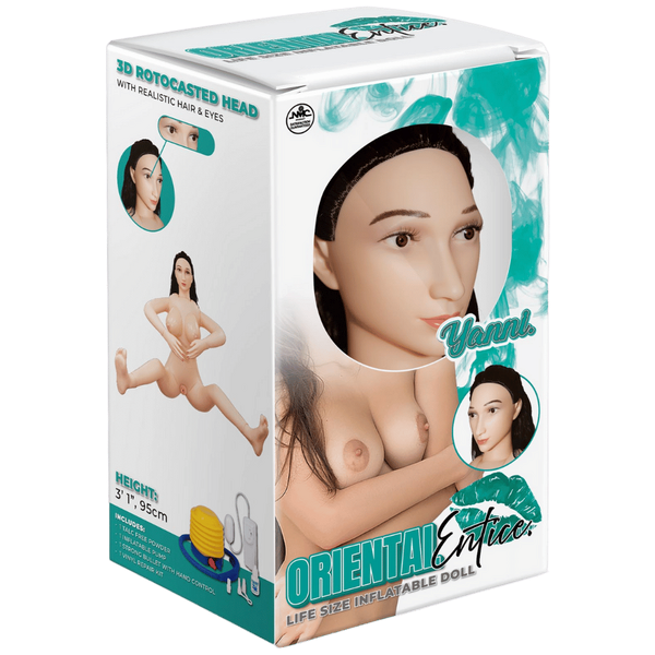 Oriental Entice Yanni Realistic Life Size Inflatable Love Doll - - Love Dolls