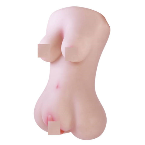 NANMA Corporation Gripping Thrusting Life Like Silicone Torso Mens Masturbator - Realistic Butts And Vaginas