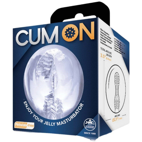 NANMA Corporation Cum On Pocket Jelly Transparent Mens Masturbator 3.5 Inches - Masturbators and Strokers