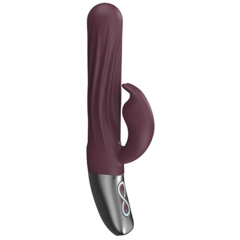 NANMA Corporation Titanz 10 Functions Thrusting Rabbit Rechargeable Silicone Vibrator - Rabbit Vibrators