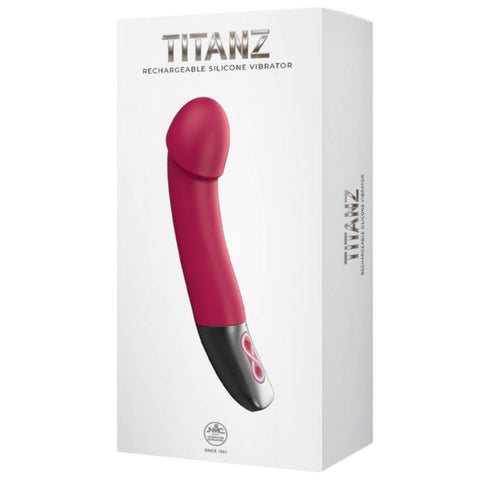 NANMA Corporation Titanz 10 Functions G Spot Rechargeable Silicone Vibrator - G-Spot Vibrators