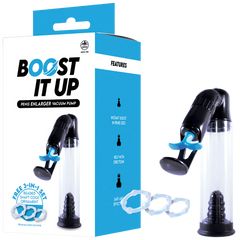 Boost It Up Male Penis Enlarger Vacuum Pump Device - - Penis Pumps And Stretchers