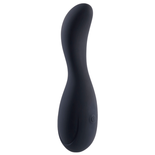 Deep Romance 10 Function G Spot Silicone Stimulator Black - - G-Spot Vibrators