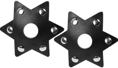 Hott Products Starstruck Nipplicious Erotic Breast Pasties Black - Breast and Nipple Toys