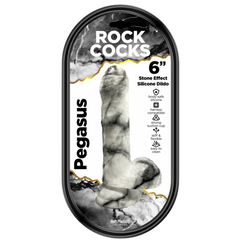 Rock Cocks Pegasus Textured Realistic Dildo 6 Inch - - Realistic Dildos