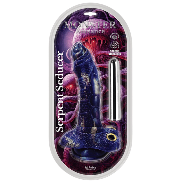 Monster Romance Serpent Seducer Fantasy Vibrating Dildo - - Vibrating Dildos