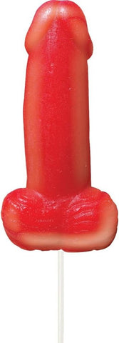 Hott Products Jumbo Gummy Edible Cock Pop Strawberry - Party Gifts and Novelties