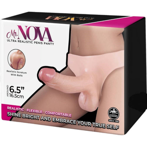 NANMA Corporation Mr. Nova Ultra Realistic Penis Panty Strap On Sex Toy - Strap On Sextoys