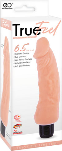 NANMA Corporation True Feel Trojan Realistic Design Vibrating Dildo with Ring - Vibrating Dildos