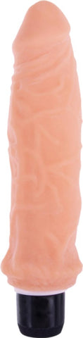 NANMA Corporation True Feel Ribbed Dual Density Realistic Vibrating Cock 16.5 cm - Vibrating Dildos