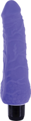 True Feel Slim Soft and Pilable Vibrating Realistic Dildo - - Vibrating Dildos