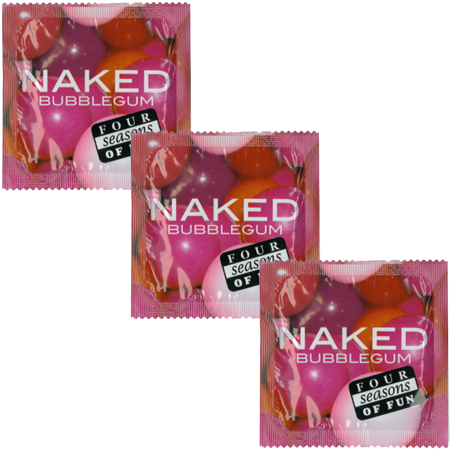Four Seasons Naked Extra Strength Flavour Condoms 144 Pack with Premium Protection - Condoms