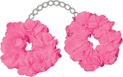 Hott Products Blossom Soft and Comfortable BDSM Luv Cuffs with Plush Design - Cuffs And Restraints