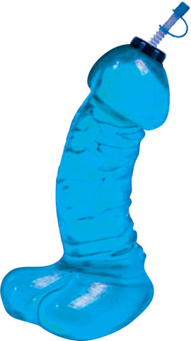 Hott Products Dicky Chug Penis Shaped Sports Bottle with Vibrating Ring - Party Gifts and Novelties