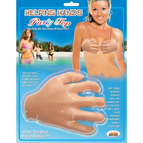 Hott Products Helping Hands Novelty Party Bra - Party Gifts and Novelties