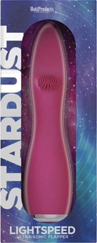Star Dust Lightspeed Ultrasonic Flapper 10 Function G Spot Vibrator - G-Spot Vibrators