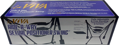 La Viva Hide a Way Sexual Position Free Standing Sex Swing - Sex Swings And Slings