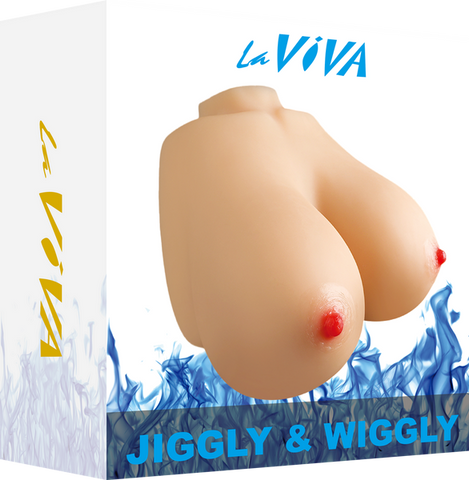 Mega Jiggly Wiggly Realistic & Pleasurable Male Masturbator - Realistic Butts And Vaginas