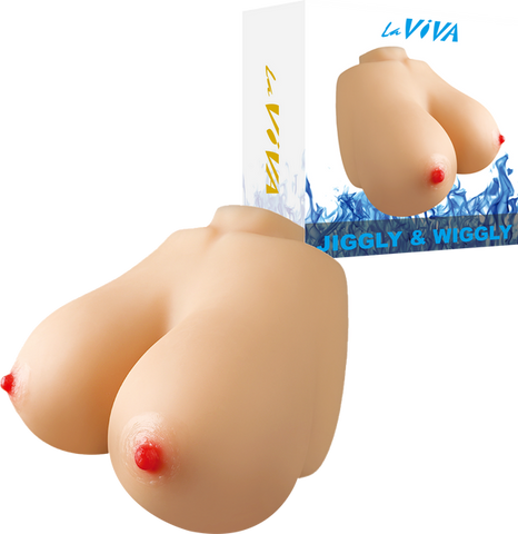 Mega Jiggly Wiggly Realistic & Pleasurable Male Masturbator - Realistic Butts And Vaginas