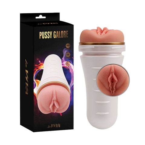 La Viva Pussy Galore Realistic Male Masturbator - Masturbators and Strokers