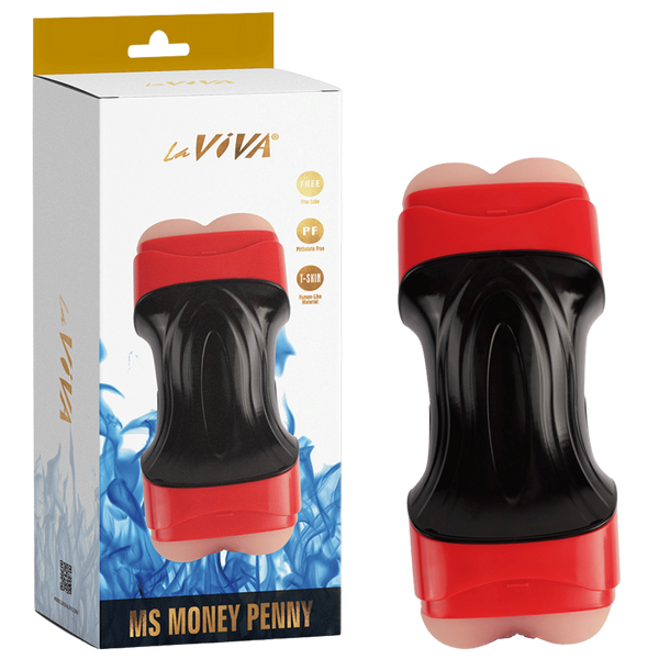La Viva Ms Money Penny Lifelike Vagina & Ass Masturbator - - Masturbators and Strokers