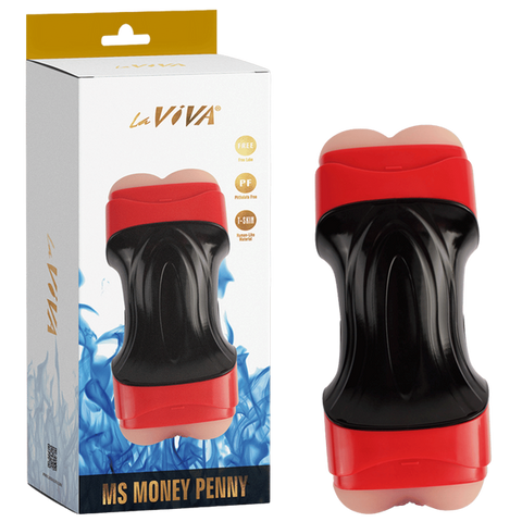 La Viva Ms Money Penny Lifelike Vagina & Ass Masturbator - Masturbators and Strokers
