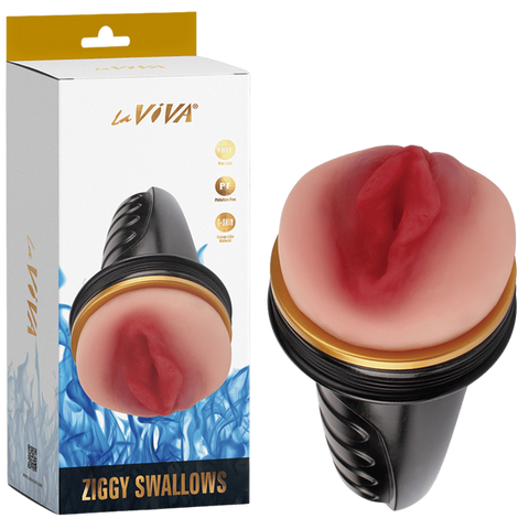 La Viva Ziggy Swallows Realistic Looking Mens Stroker - Masturbators and Strokers