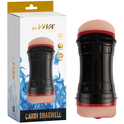 La Viva Cardi Shagwell Realistic T Skin Material Mens Masturbator - Masturbators and Strokers
