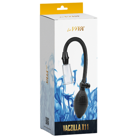 XR Brands Vaczilla X11 Nipple Pleasure Pump with Adjustable Suction - Breast and Nipple Toys