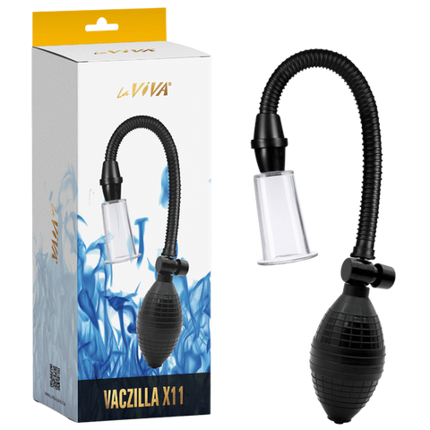 XR Brands Vaczilla X11 Nipple Pleasure Pump with Adjustable Suction - Breast and Nipple Toys