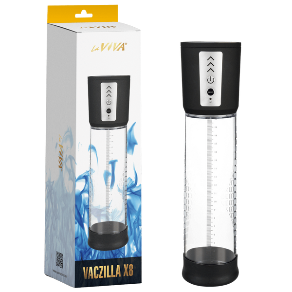 Vaczilla X8 USB Electronic Penis Pump With Quick Release Valve - - Penis Pumps And Stretchers